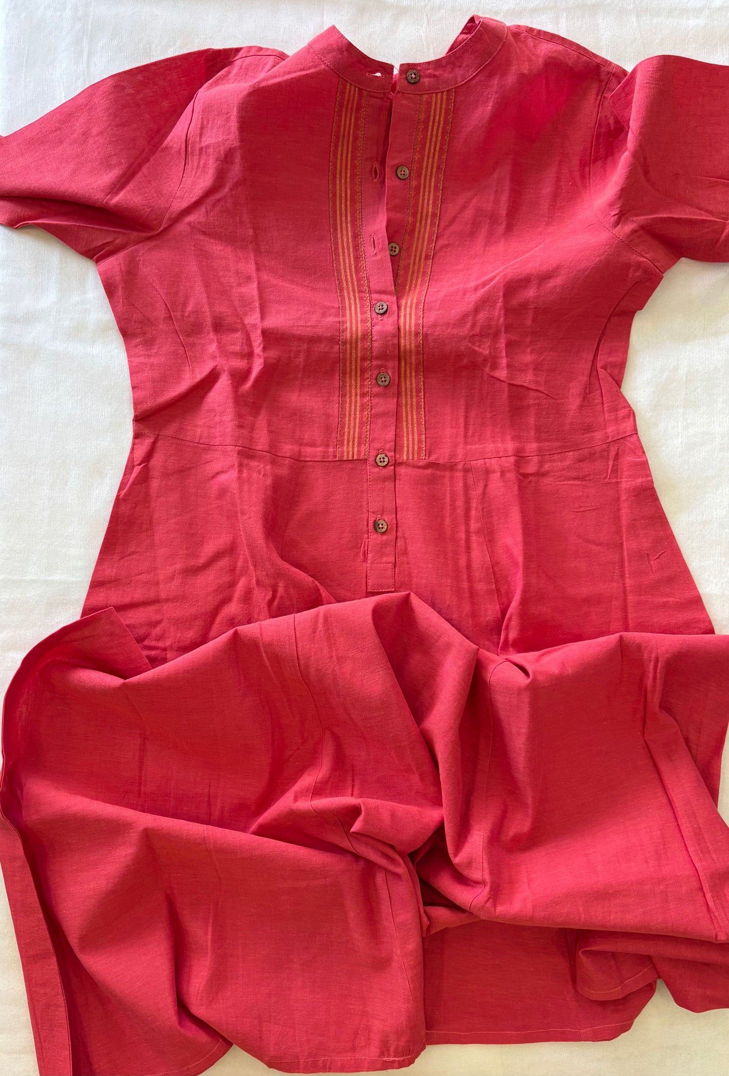 Cotton Peach Kurti