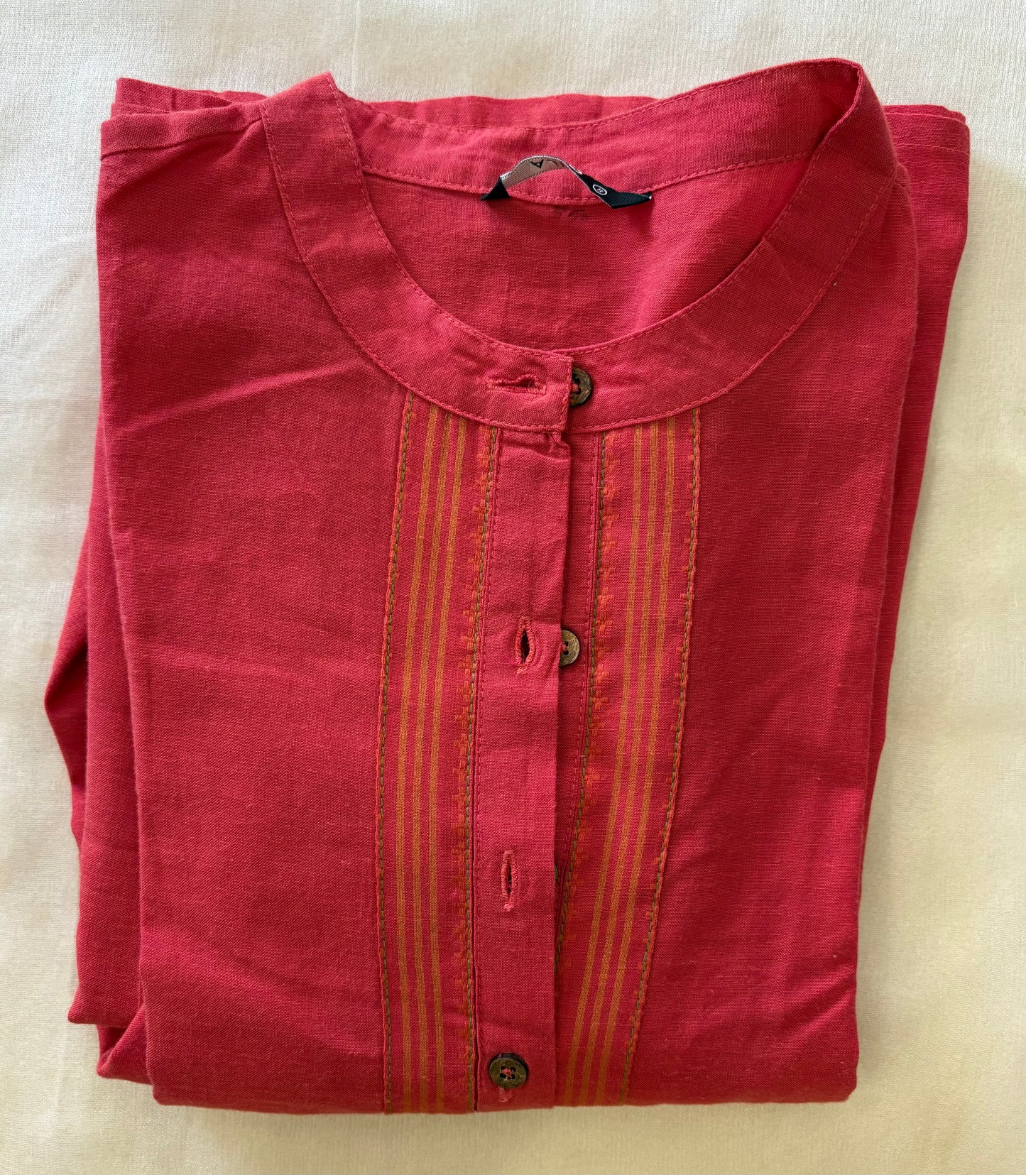 Cotton Peach Kurti
