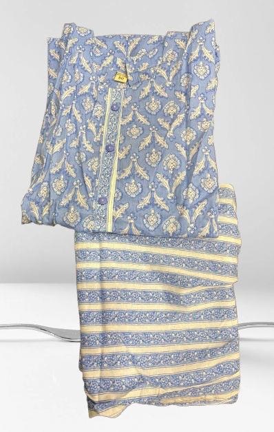 Pure Cotton Printed Kurti Pant Set