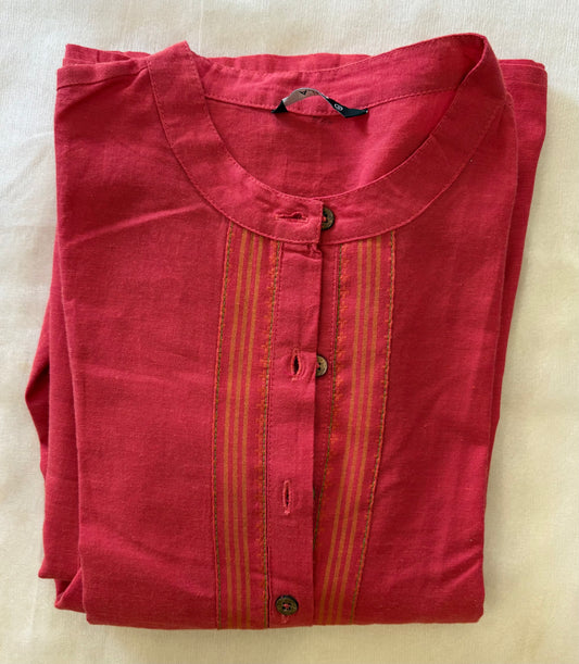 Cotton Peach Kurti